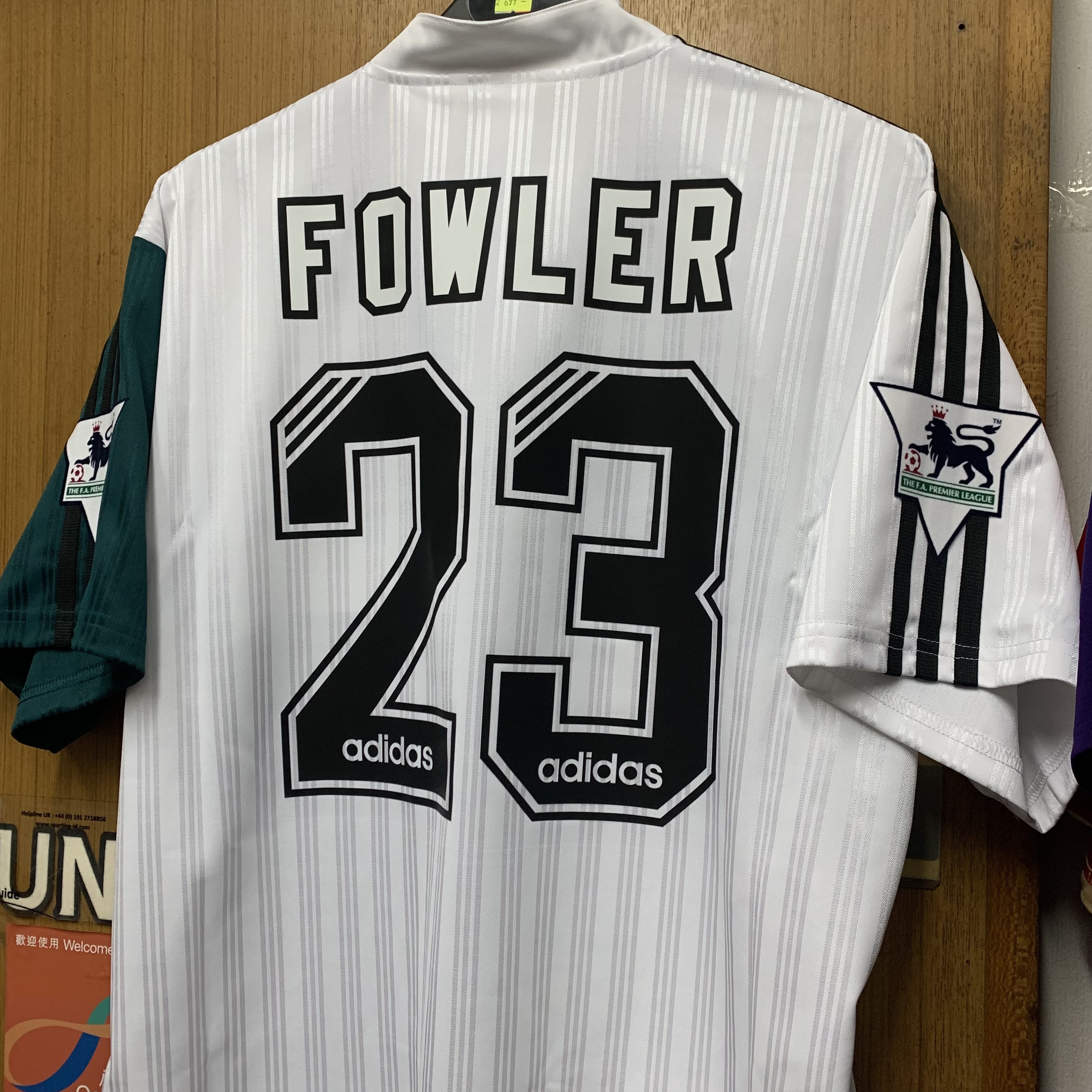 1995 Liverpool Retro Away Shirt with Nameset & Patch