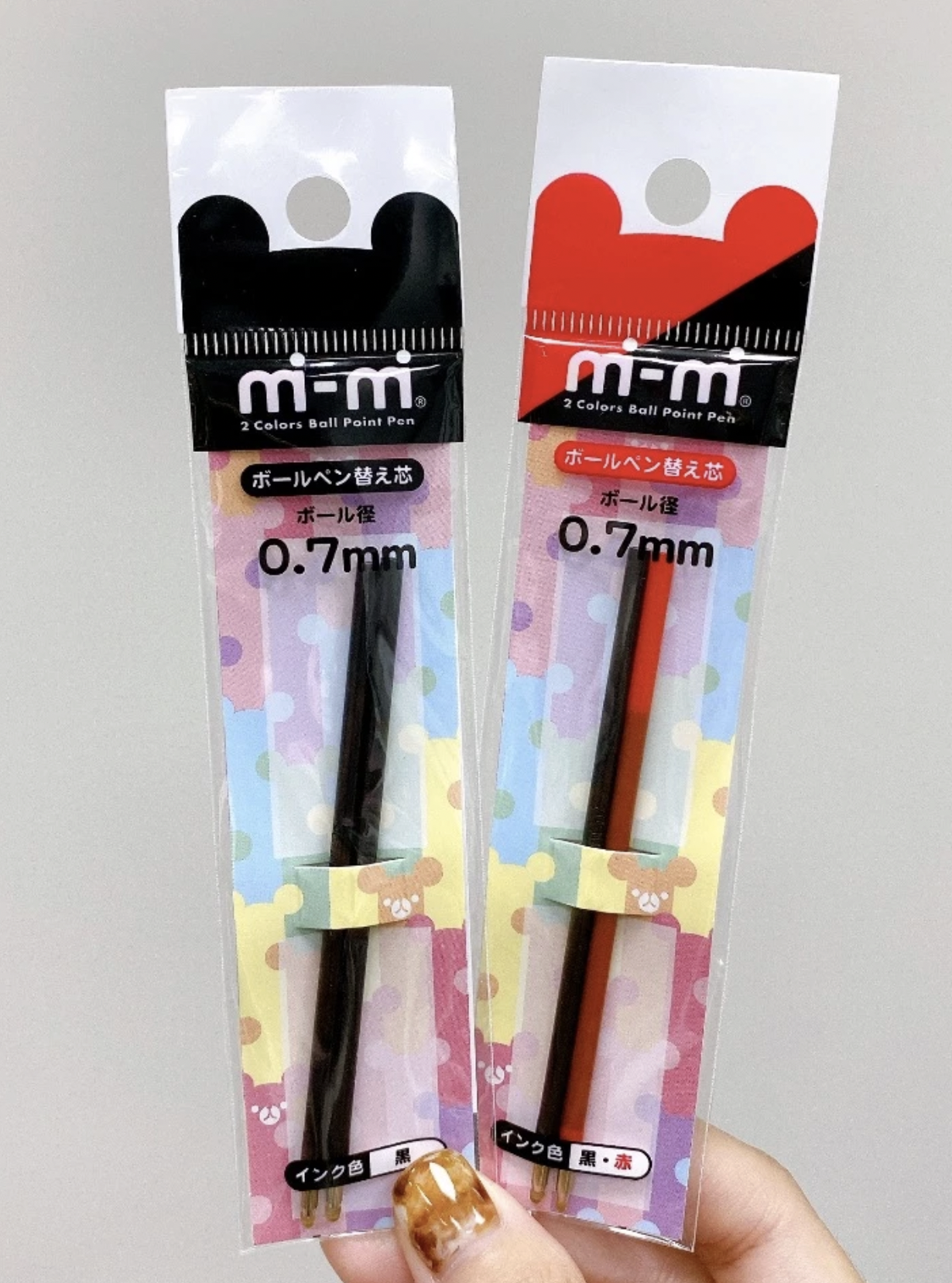 日本製 MIMI 雙色原子筆專用筆芯