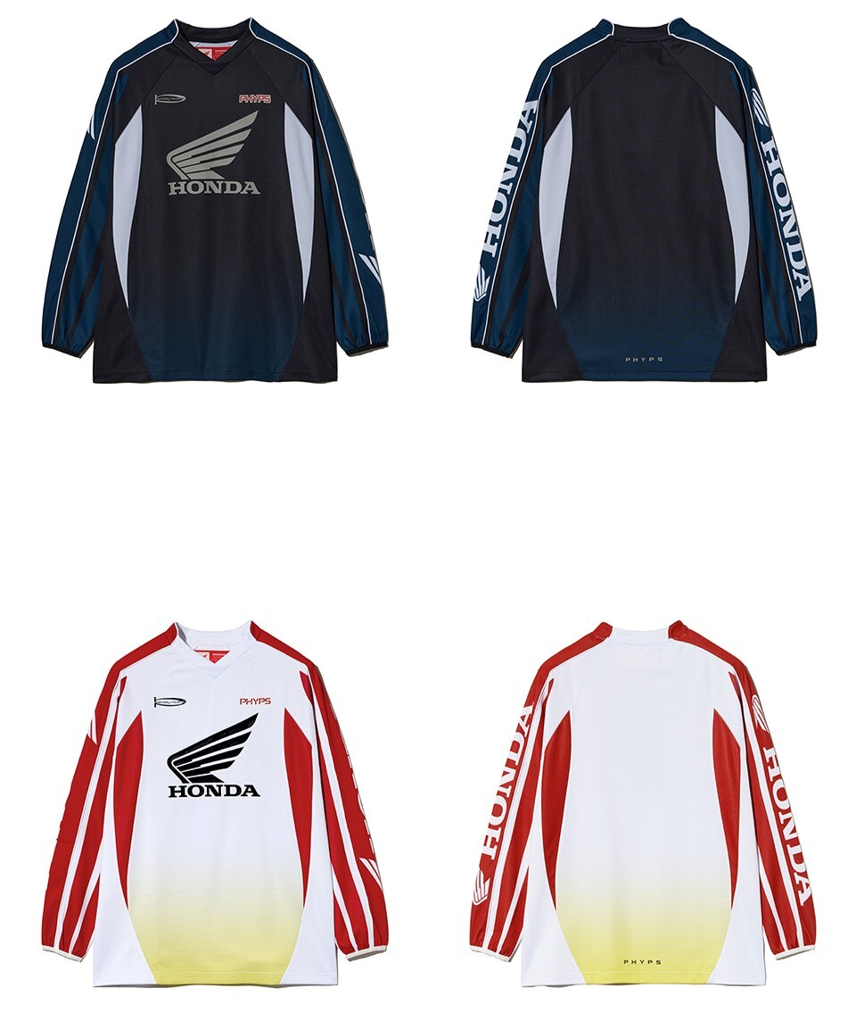 【預購】K031360 Honda 賽車風滾邊上衣