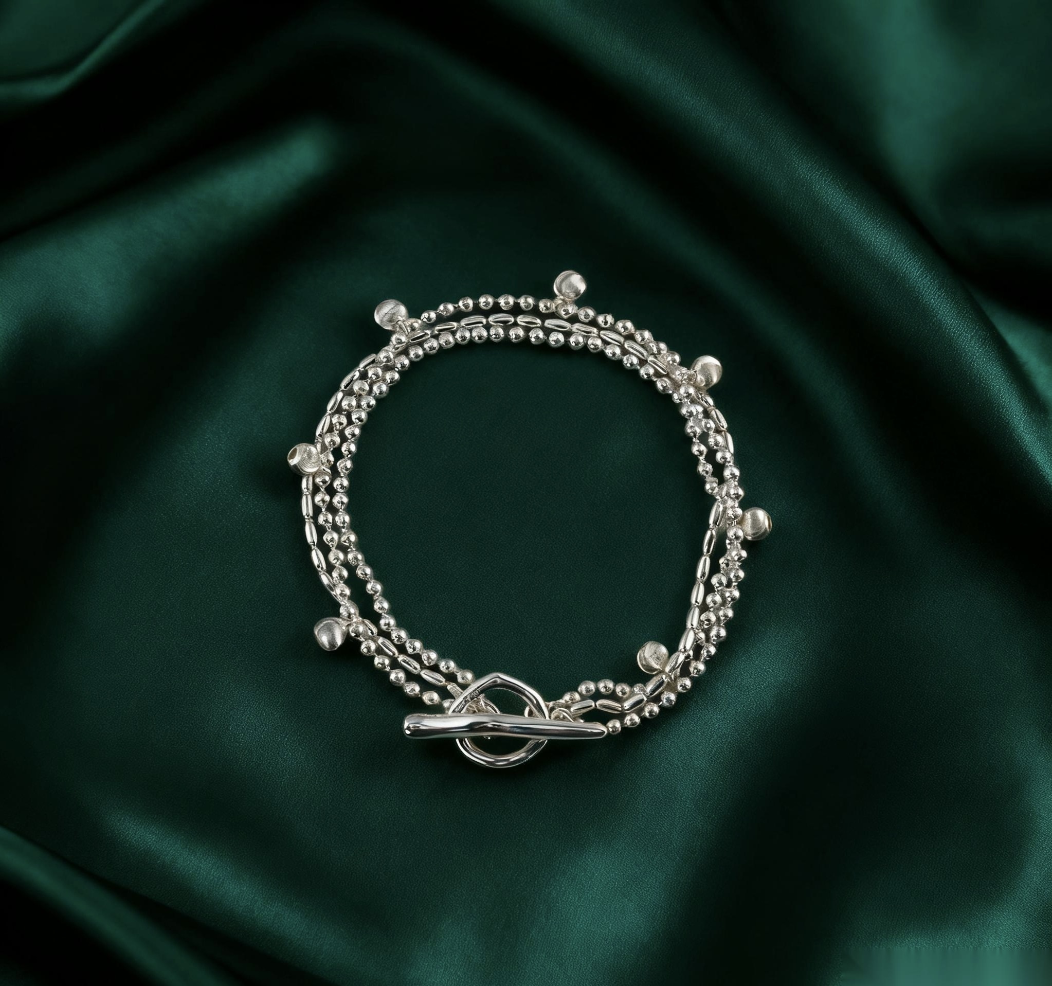 (O1)輪迴 手鏈 S925 厚銀- #S0201601 #AP2604