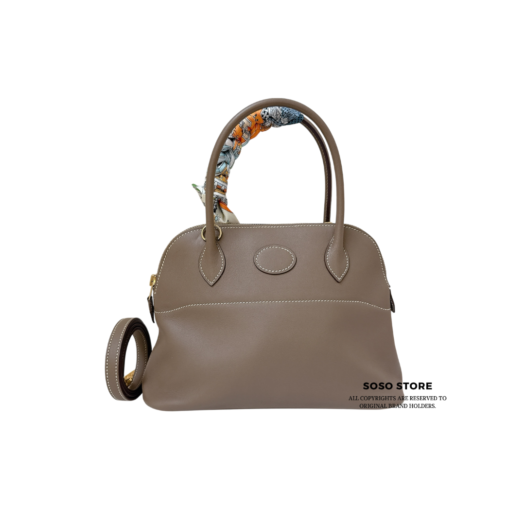Hermes Bolide 27 - Etoupe / GHW