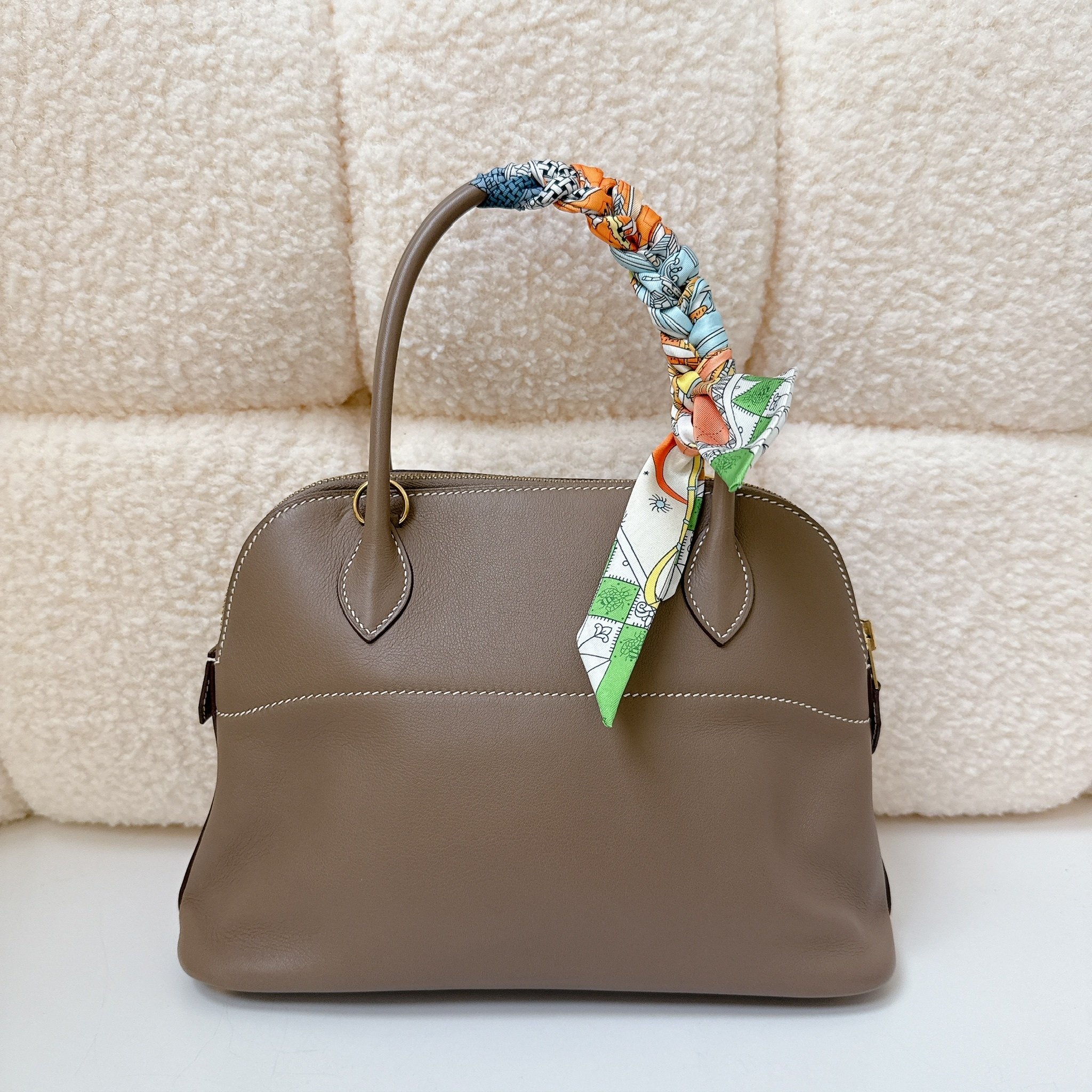 Hermes Bolide 27 - Etoupe / GHW