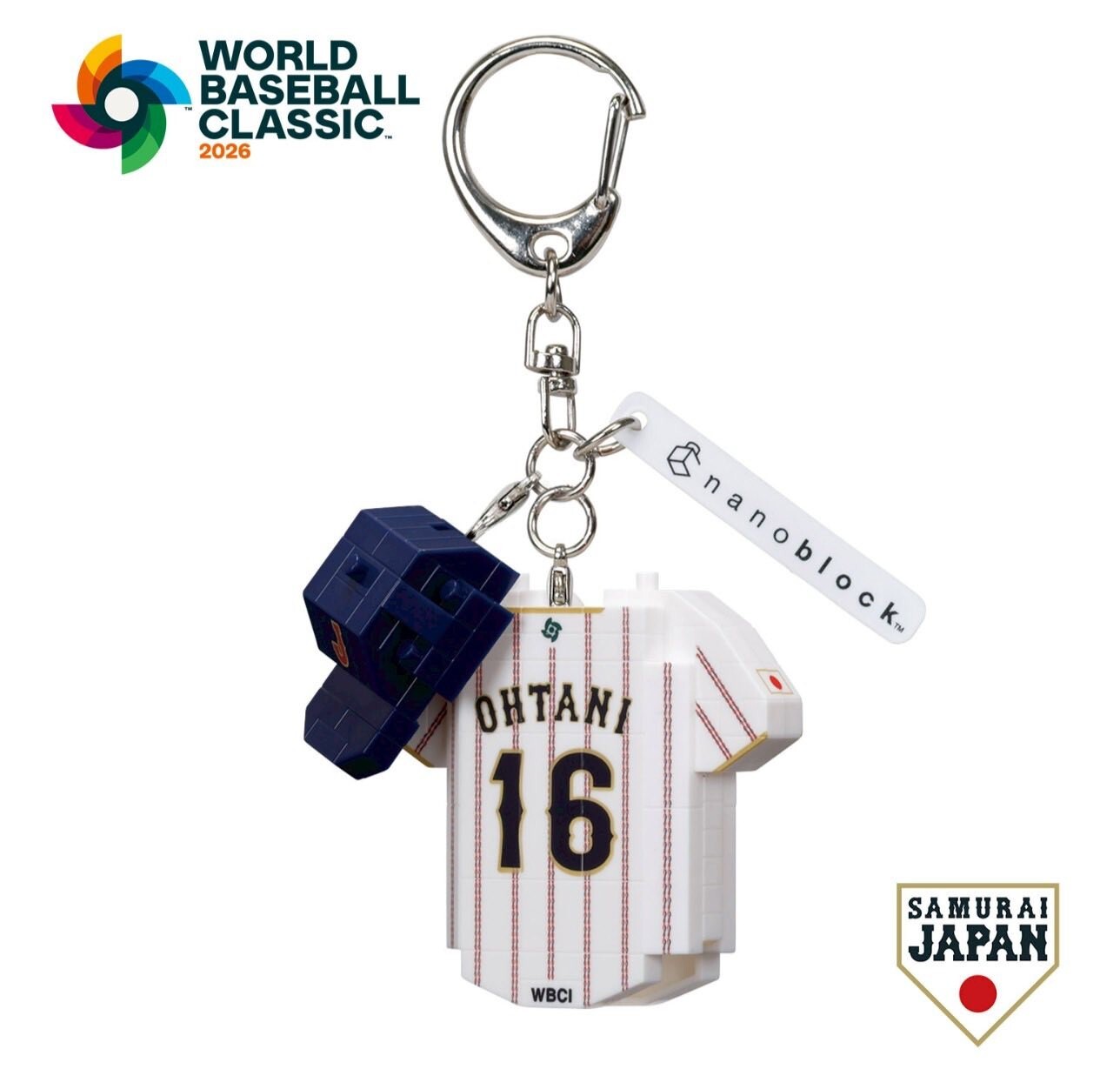 <現貨>2026 WBC 世界棒球經典賽 積木小吊飾 大谷翔平 山本由伸