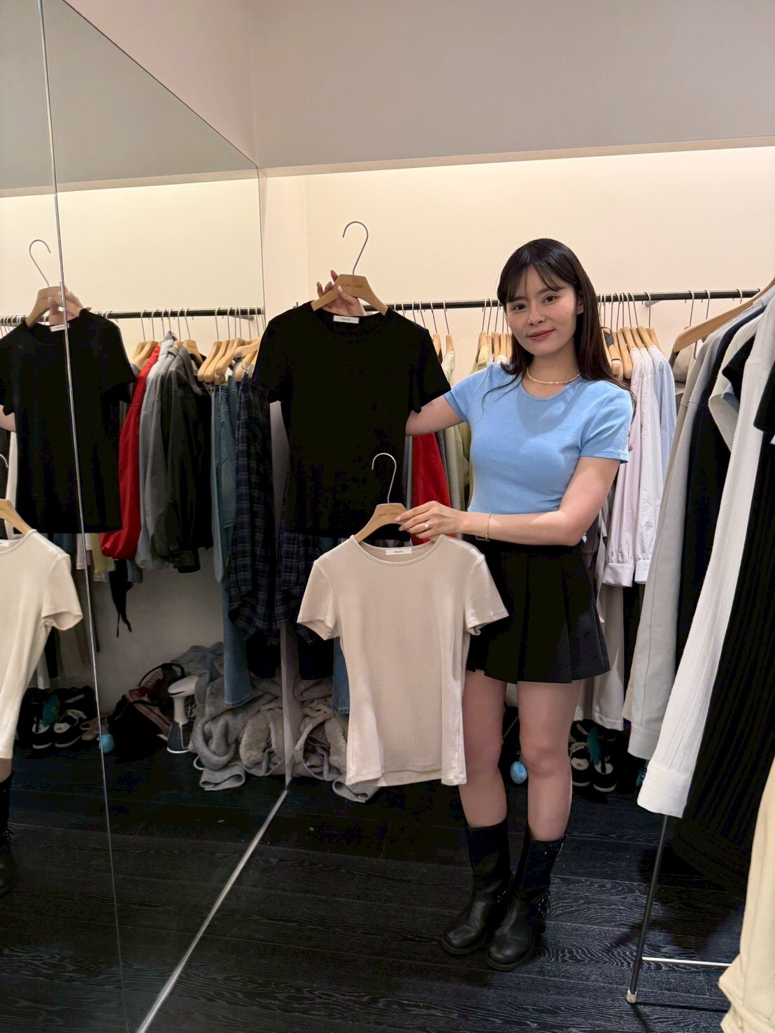 OB6017 舒適圓領貼身上衣