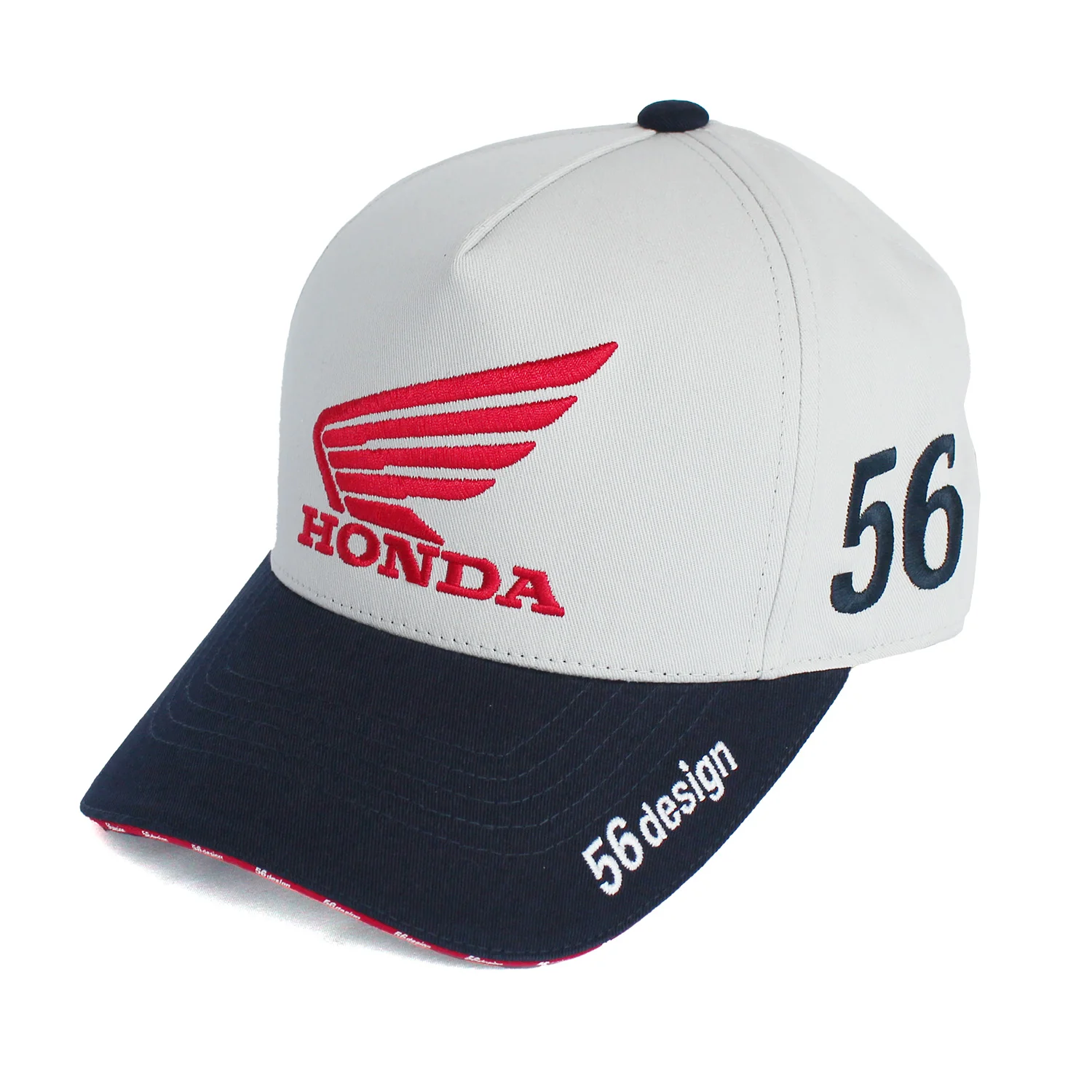 56DESIGN × Honda 聯名限定款 Wing 立體電繡棒球帽