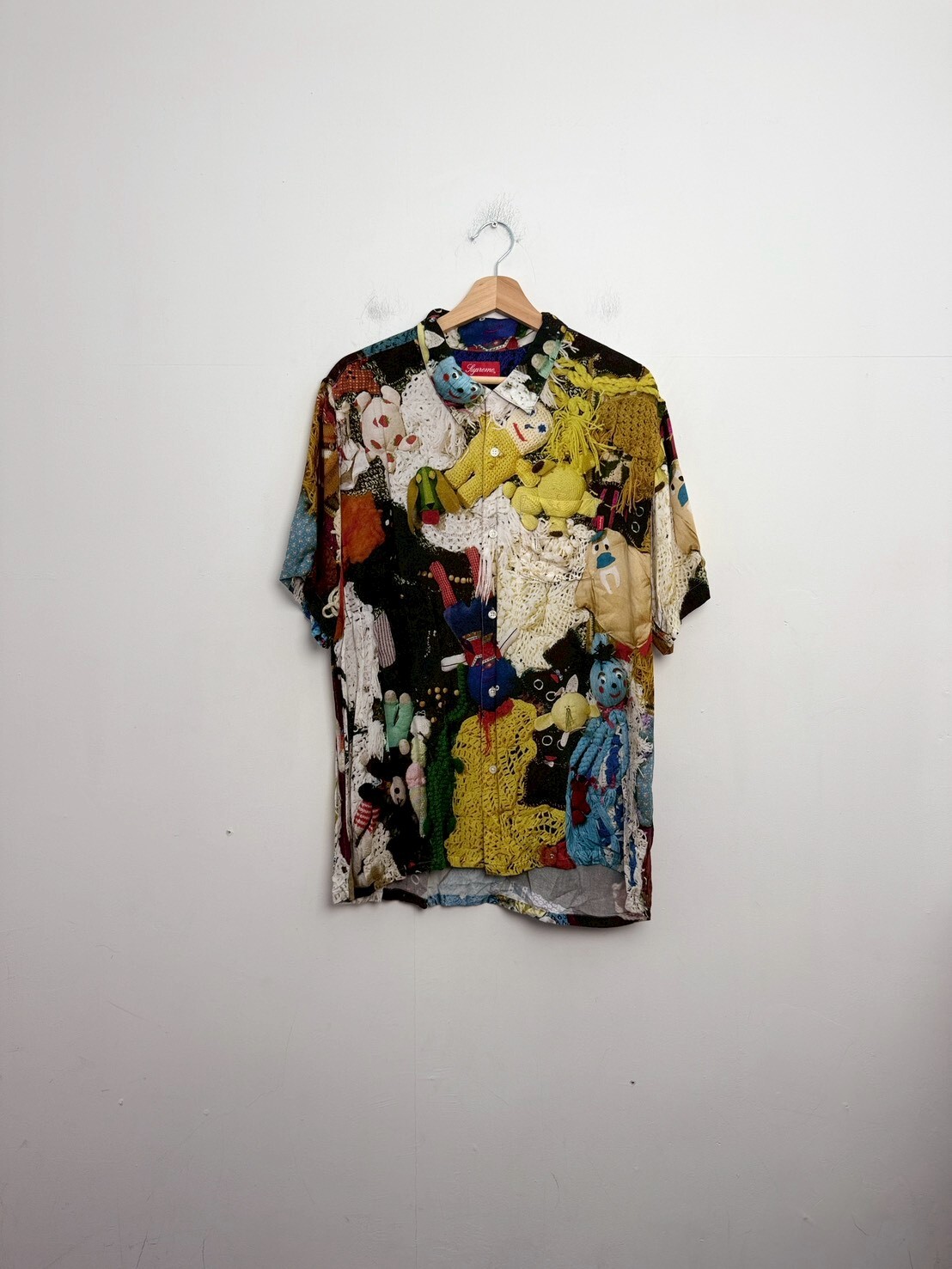 SUPREME x MIKE KELLEY RAYON SHIRT SIZE XL