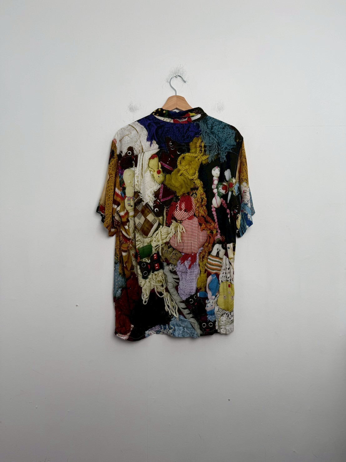SUPREME x MIKE KELLEY RAYON SHIRT SIZE XL