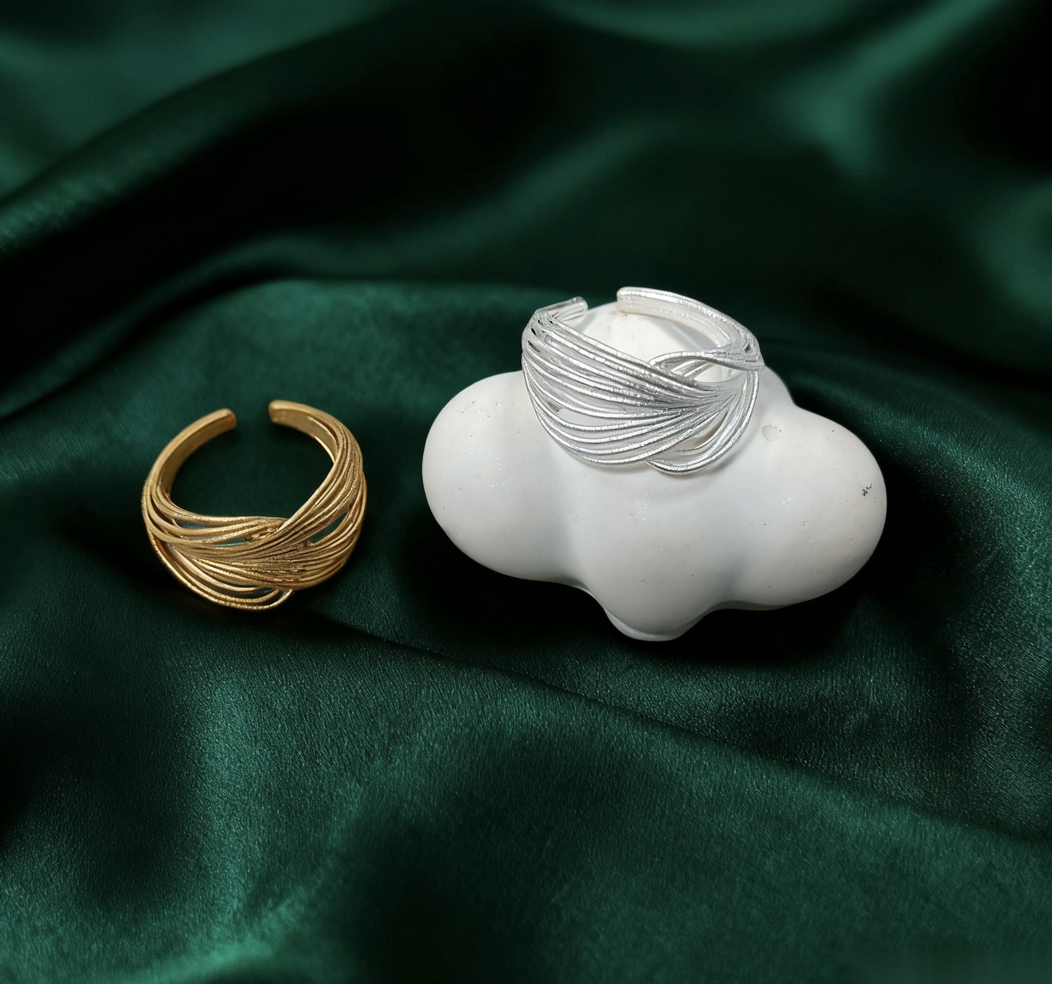 (H1)千鏤 戒指 S925厚銀- #R2234701 #AP2604