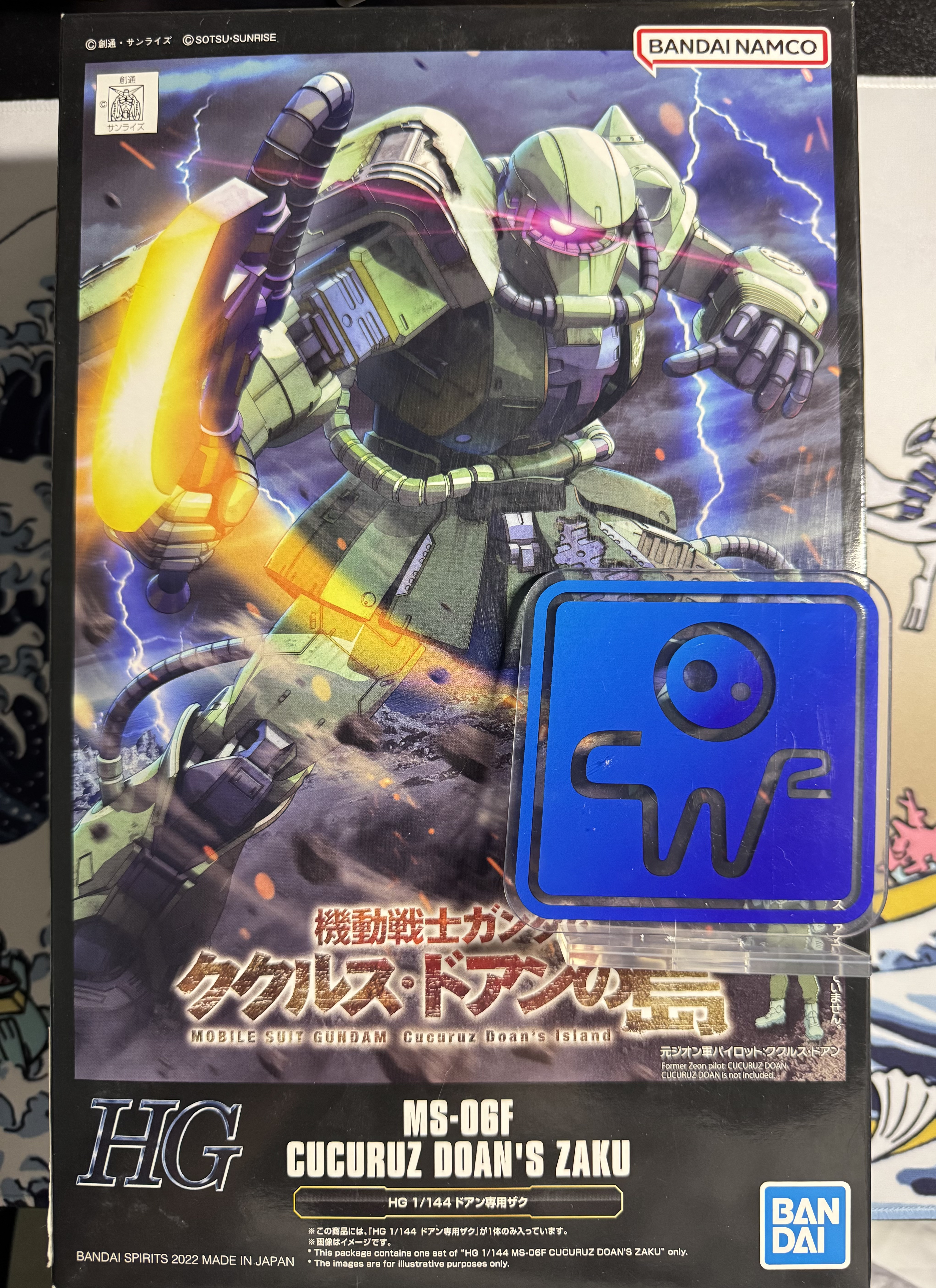 [ 寄賣 ]HG 1/144 德安專用渣古 (CA)