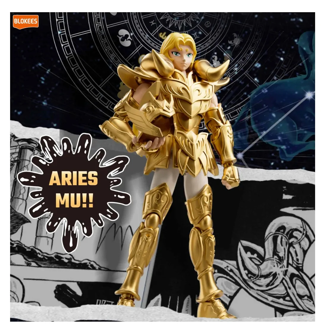 Blokees SAINT SEIYA CC-01 Aries Mu