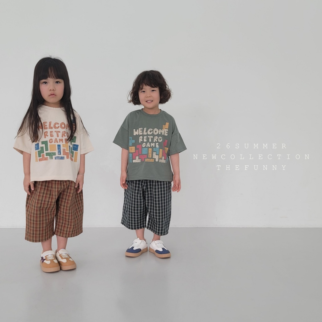 正韓夏thefunny 魔術方塊短袖上衣