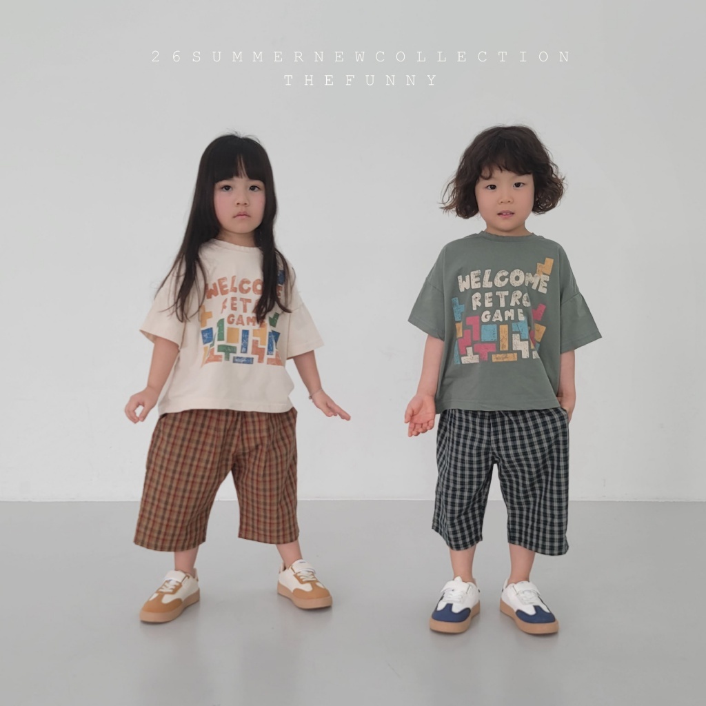 正韓夏thefunny 魔術方塊短袖上衣