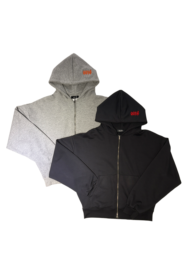 OOTD刺繡重磅棉外套