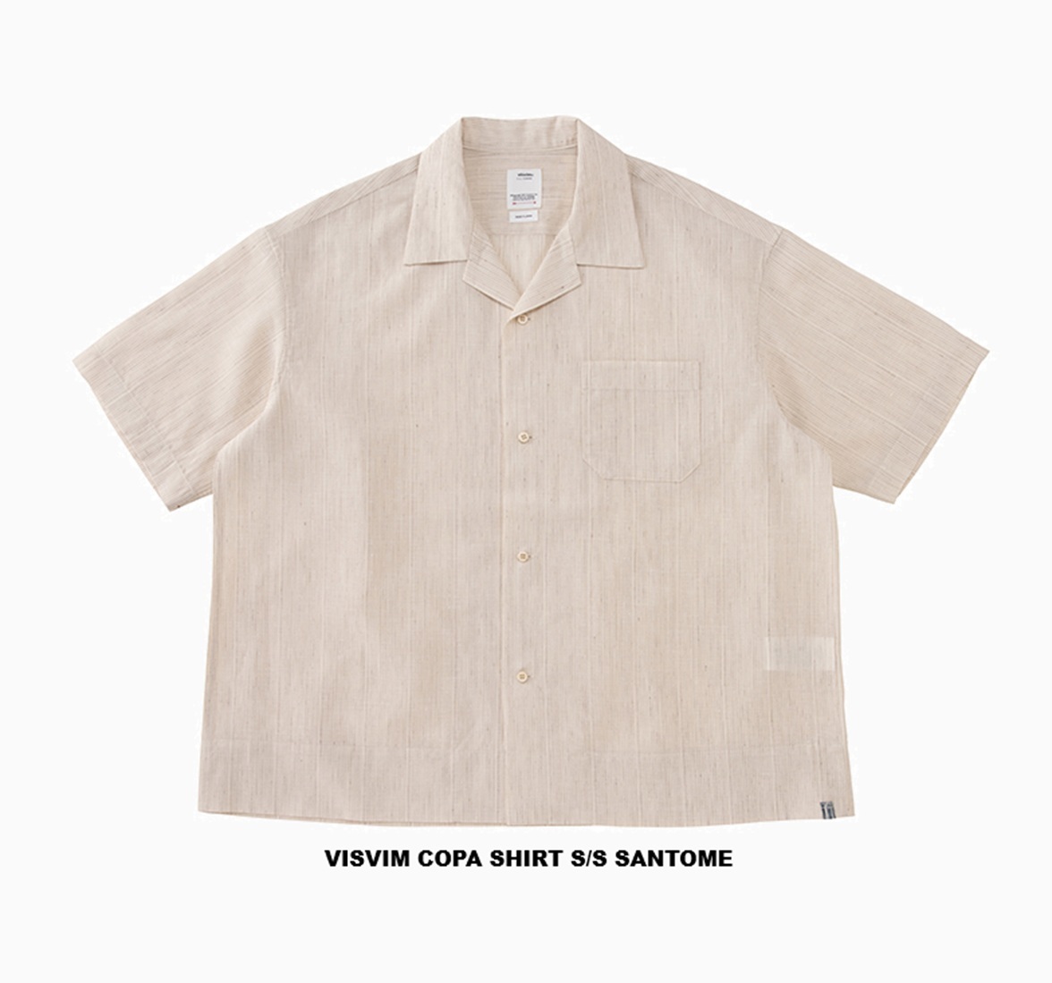 VISVIM COPA SHIRT S/S SANTOME - PRE ORDER ITEM (預訂中)