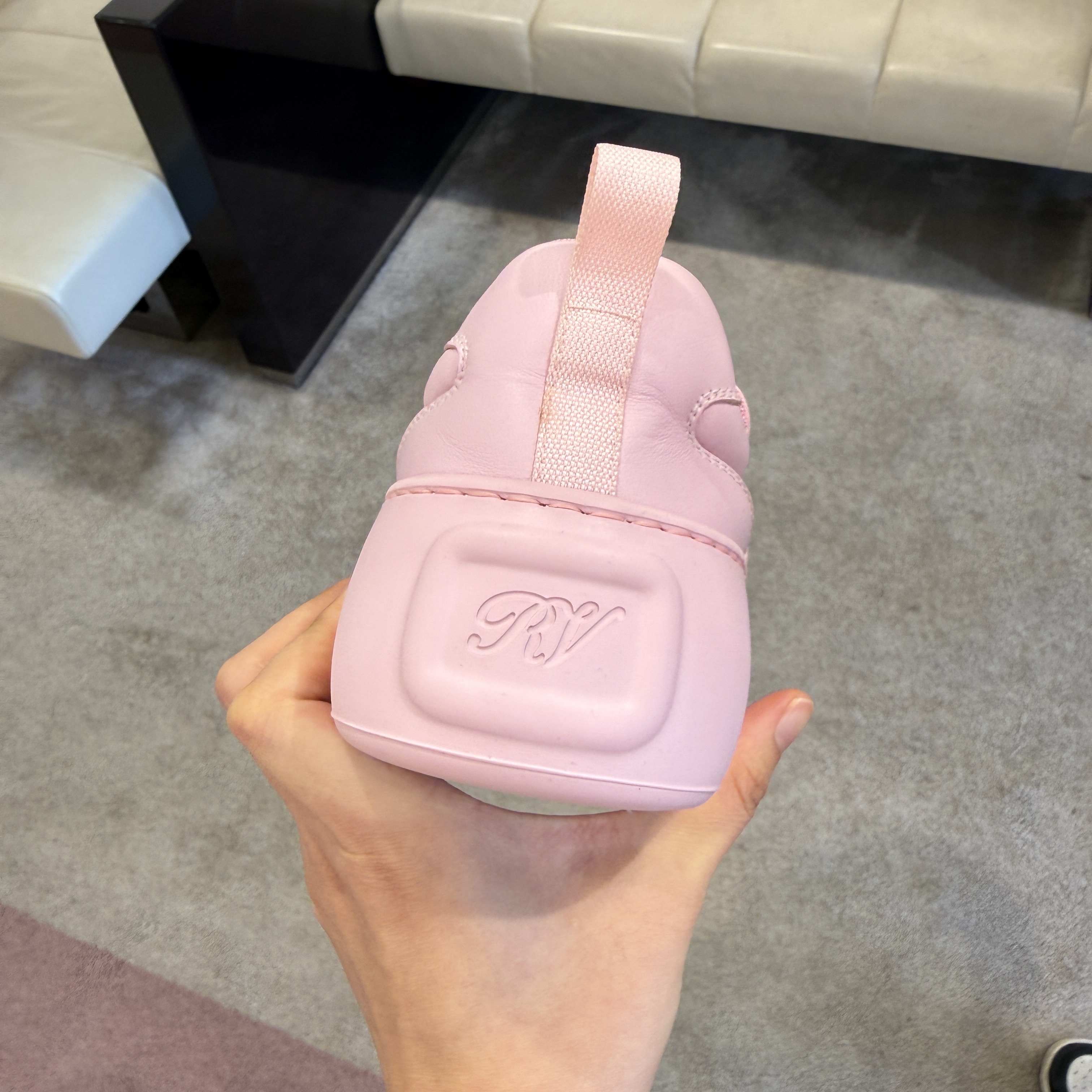 Roger Vivier viv up slip on sneakers pink