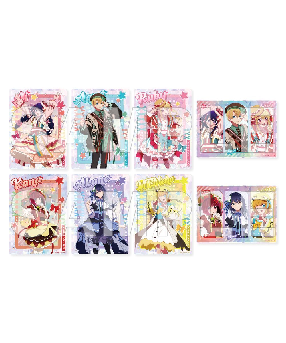 預購-【我推的孩子】集換式雷射壓克力小卡 Colorful Ver. BOX販售【日本進口精品】