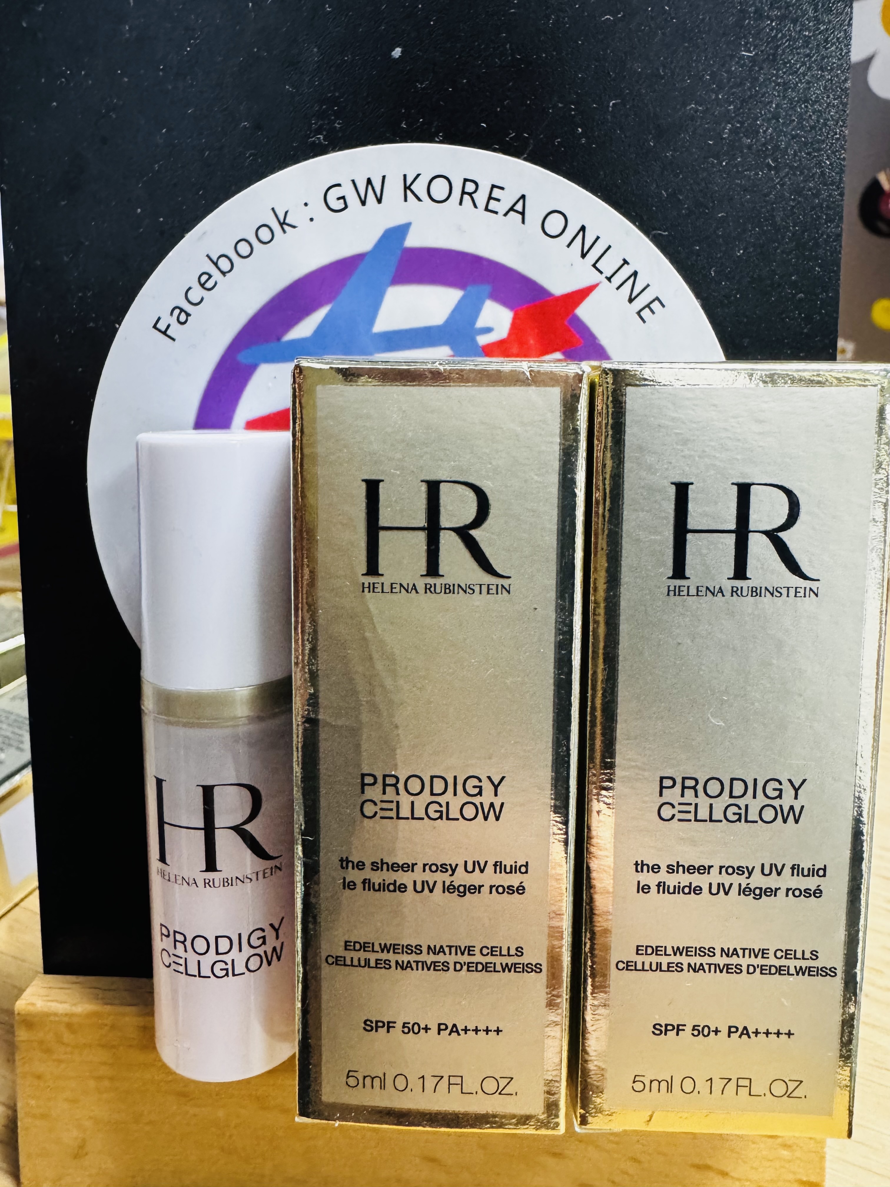 HR 輕透防曬妝前底霜50/ PA++++ 5ML**$88/1，3枝起$65