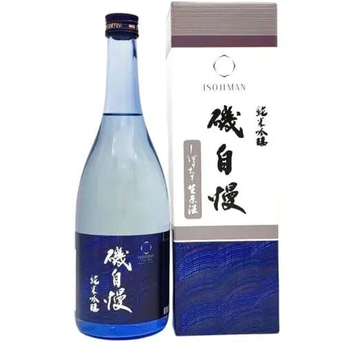 磯自慢 しぼりたて 純米吟釀 生原酒 (720ml)