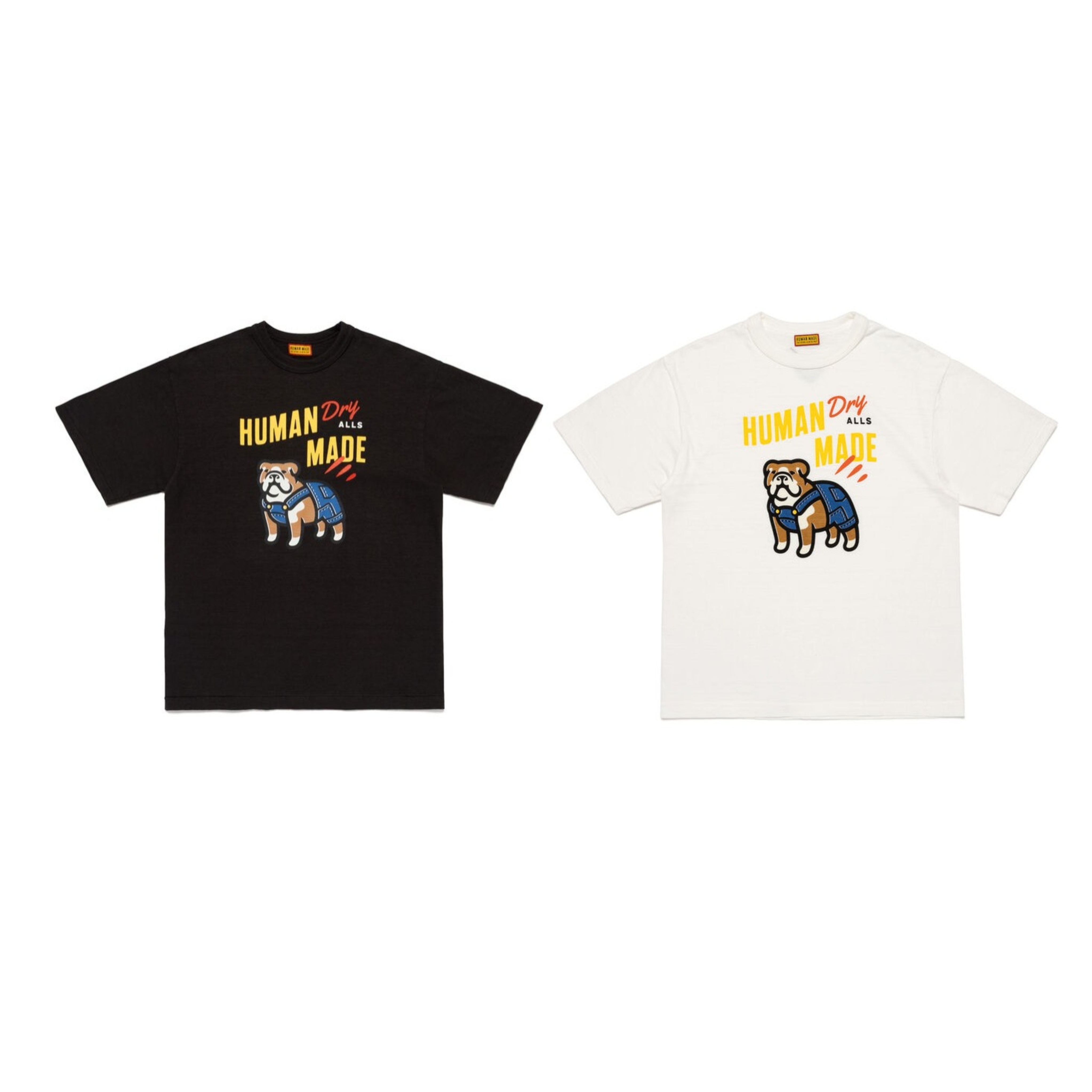 2026SS HUMAN MADE GRAPHIC T-SHIRT 吊帶褲 鬥牛犬 短T 現貨 HM31TE015
