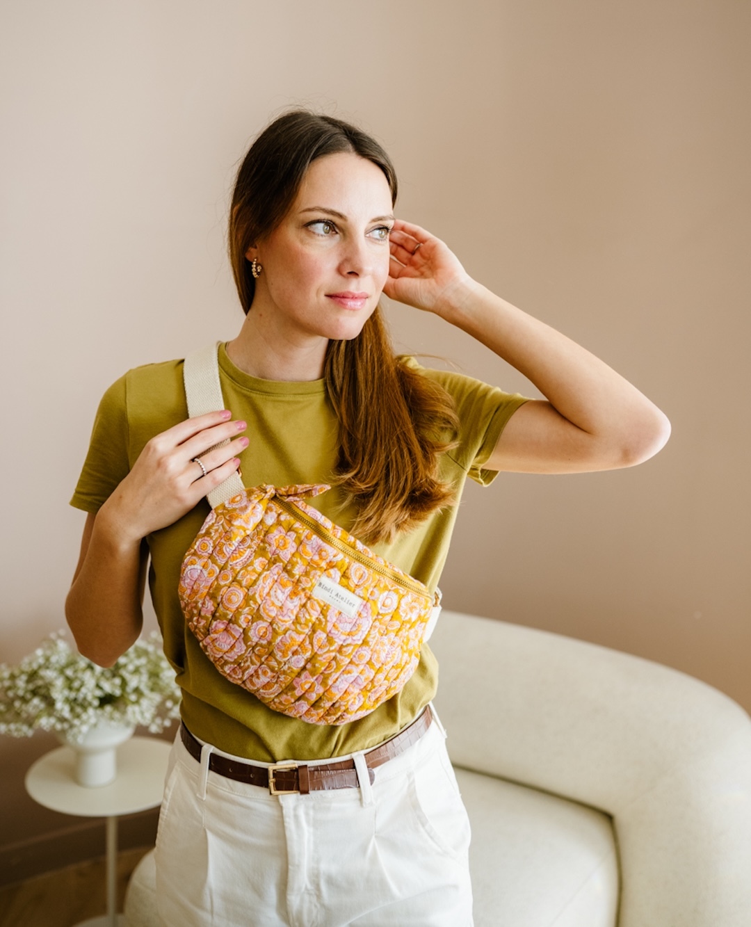 加爾達卡其綠| 單肩包