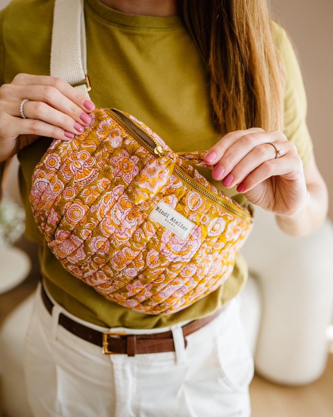 加爾達卡其綠| 單肩包