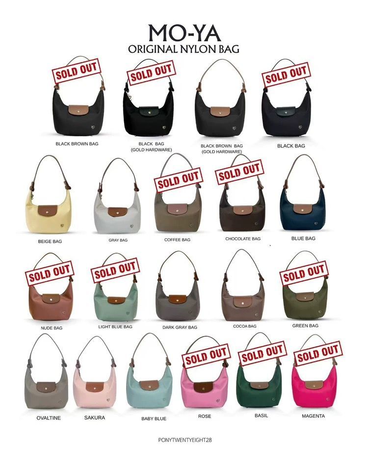 260313 Pony Twent Yeight麂皮三用袋 (SIZE S)