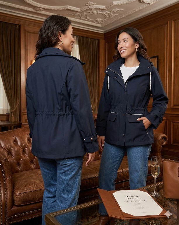 【預購】COLE HAAN H031315 女裝專業旅遊防風防水大褸