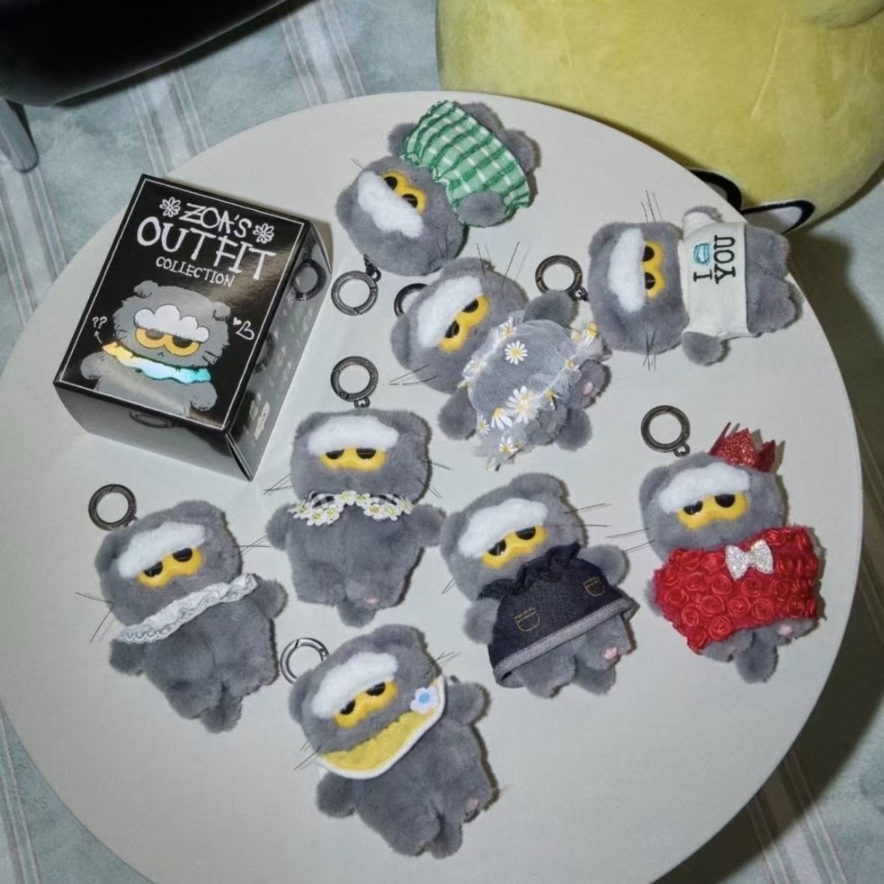 ZO&FRIENDS 盲盒 吊飾 單隻 ZOA G-DRAGON 權志龍 灰貓咪