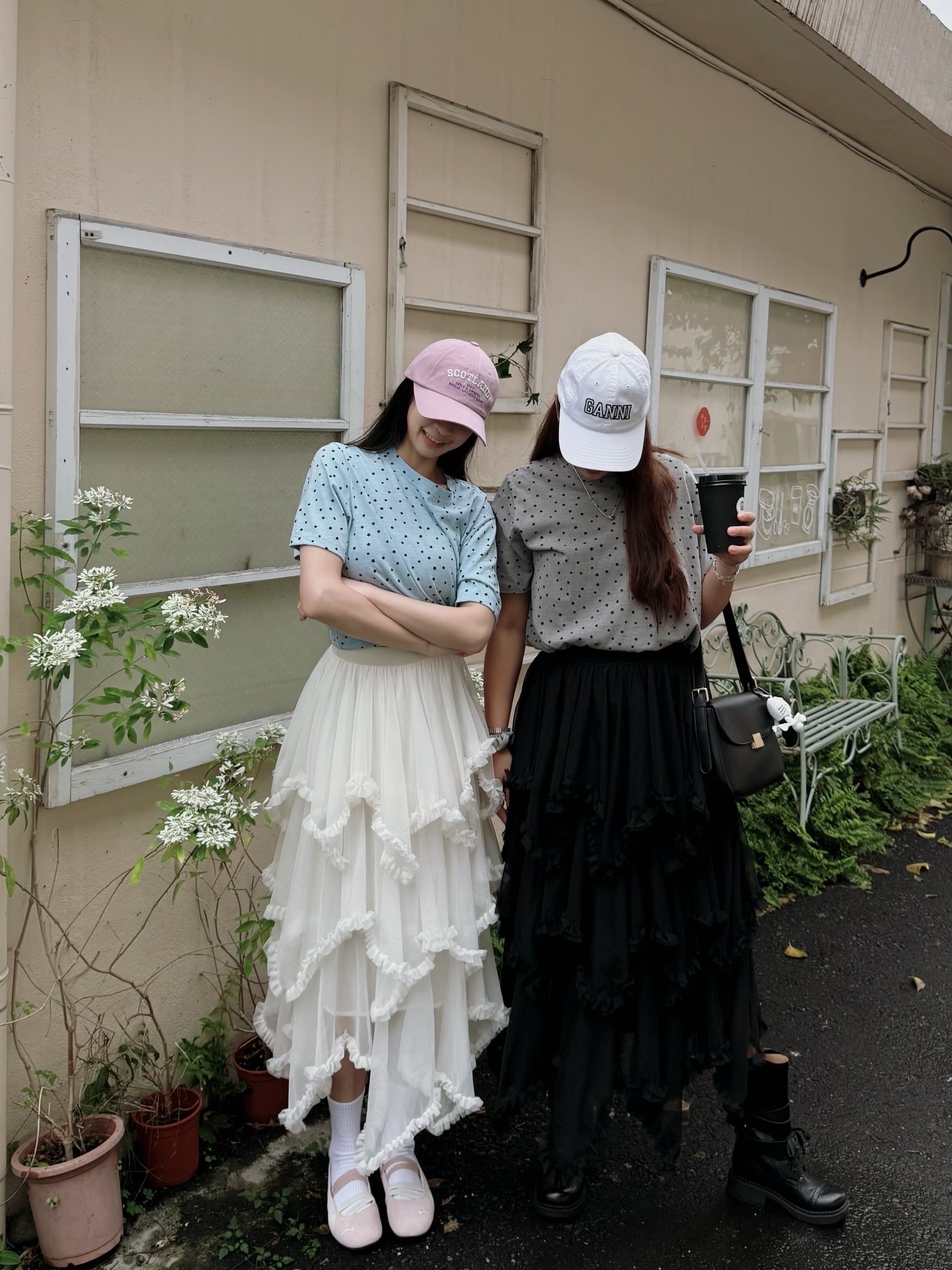 韓妞最愛星星短T-shirt