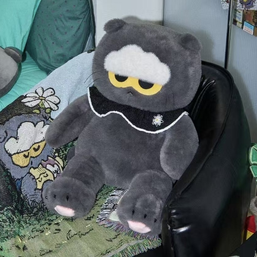 ZO&FRIENDS 大玩偶 娃娃 毛絨 ZOA G-DRAGON 權志龍 灰貓咪