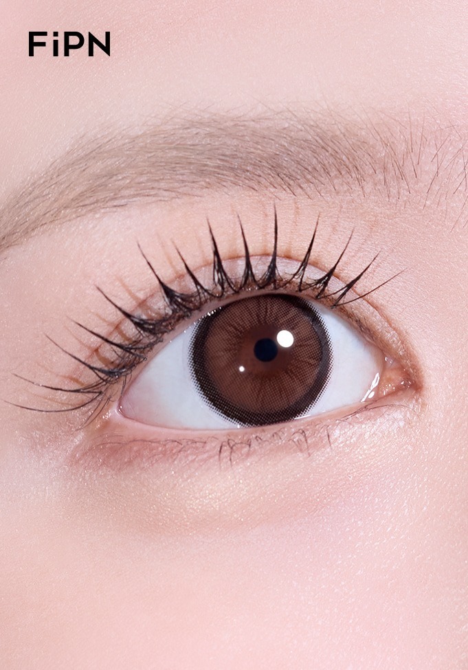 [月拋] FiPN Kitsuki 1 Month Mocha｜月拋彩妝隱形眼鏡｜每盒2片