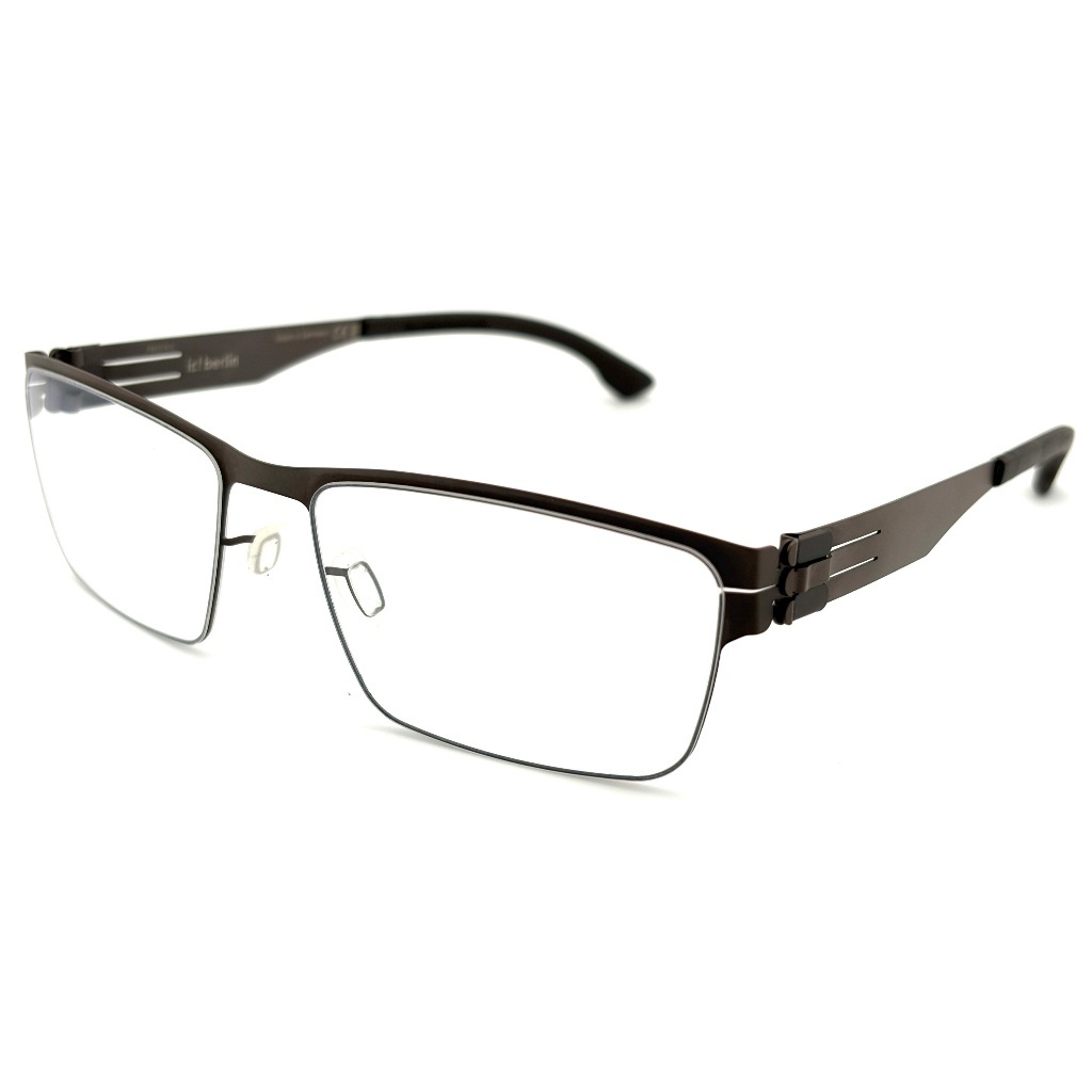 【ic! berlin】Hania L Teak-56mm光學眼鏡(IC5022 049)