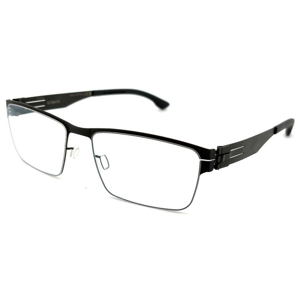 【ic! berlin】Hania L Black-56mm光學眼鏡(IC5022 002)