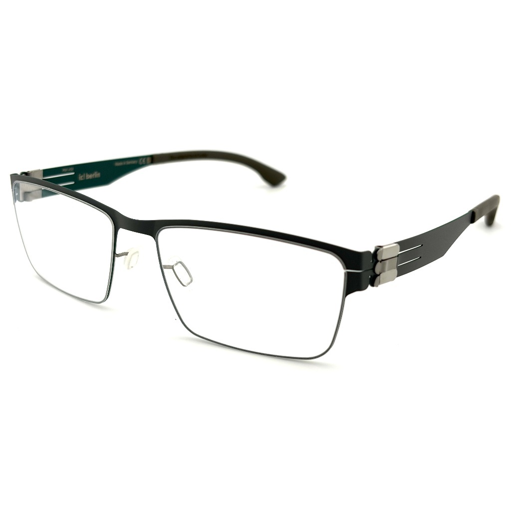 【ic! berlin】Hania L Boutder Spruce-56mm光學眼鏡(IC5022 009)