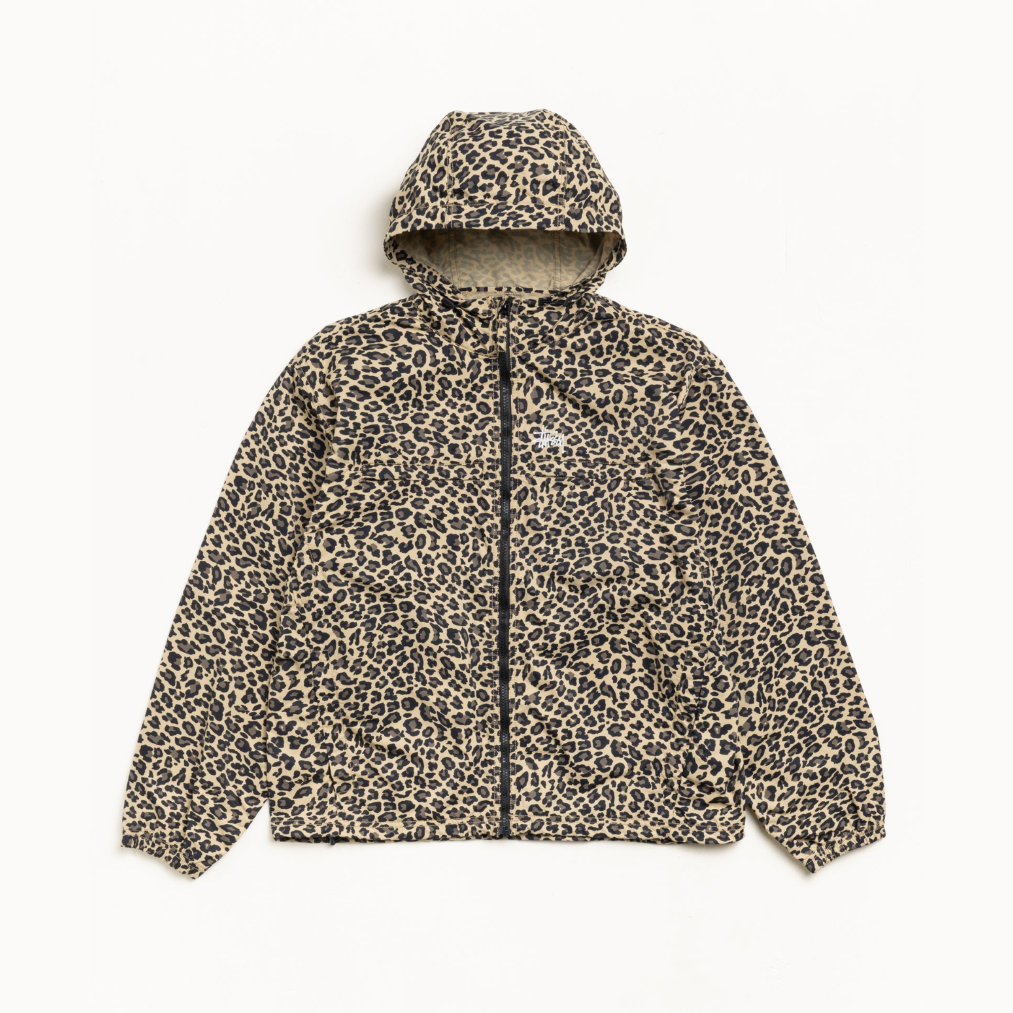 2026SS STUSSY LIGHTWEIGHT HOODED JACKET 豹紋 輕量 連帽 外套 夾克 4色 現貨 115900
