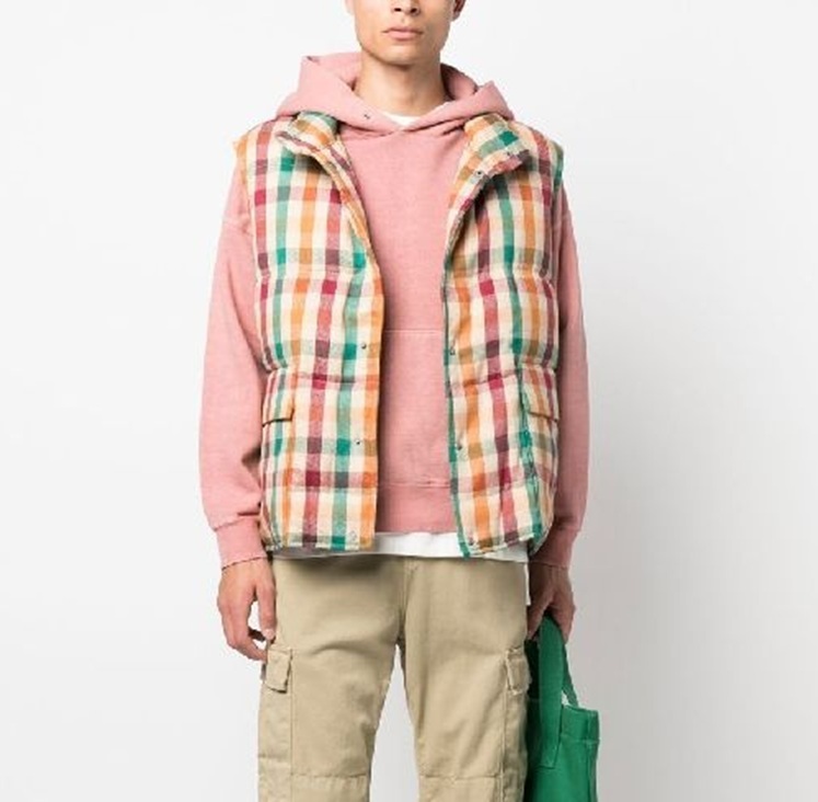 LAST PCS: VISVIM WALKER DOWN VEST CHECK - SIZE 3 PRE ORDER ITEM (預訂中)