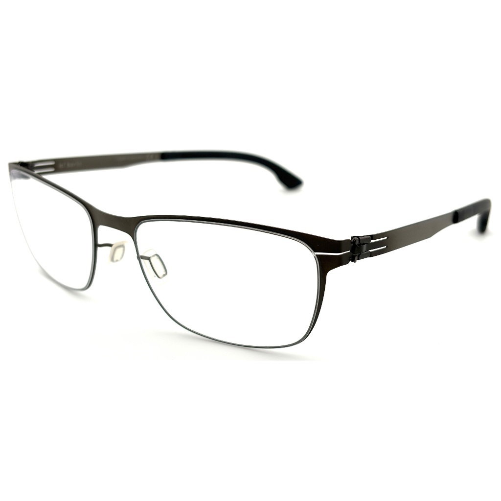 【ic! berlin】Dennis N Large Graphite-56mm光學眼鏡(IC5006 02A)