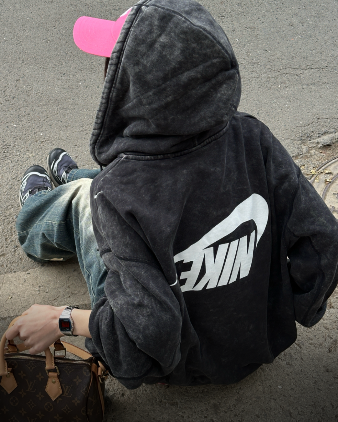 NIKE SPORTSWEAR 水洗工裝 連帽外套