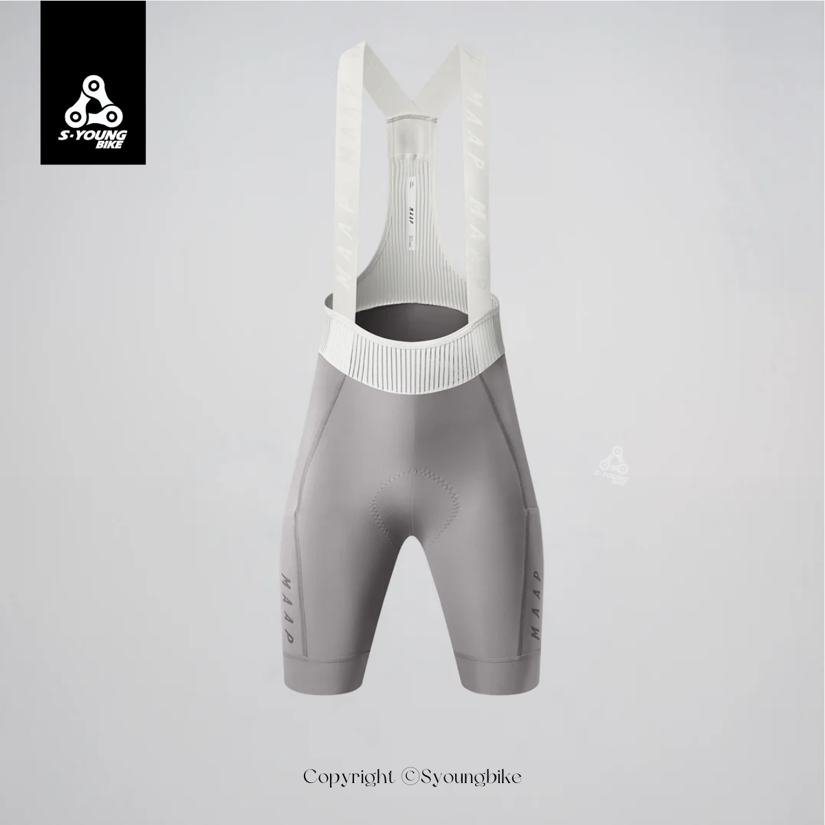 【MAAP】Women's Team Bib Evo 女吊帶短車褲 / Titanium 鈦灰