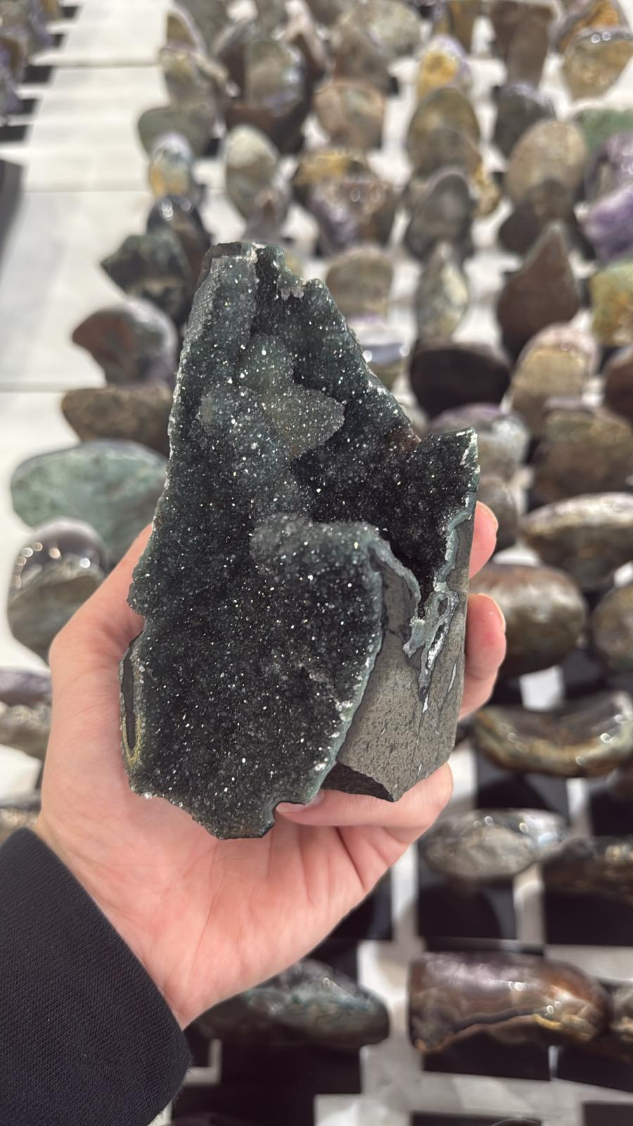 WL250 黑銀河紫水晶鎮 A250 0.765 kg