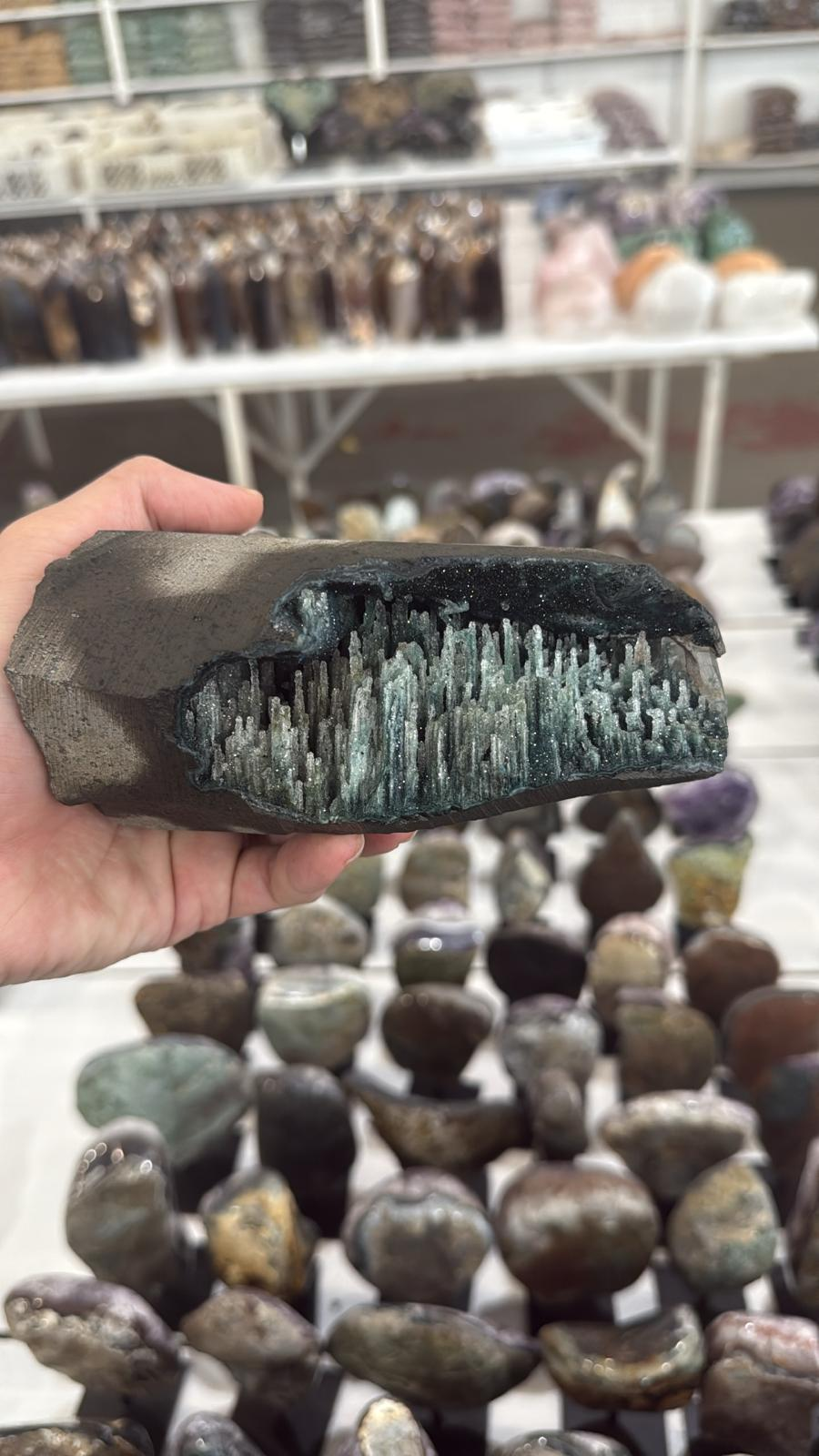 WL254 砂糖綠晶晶鎮 SSS級 A254 1.15 kg