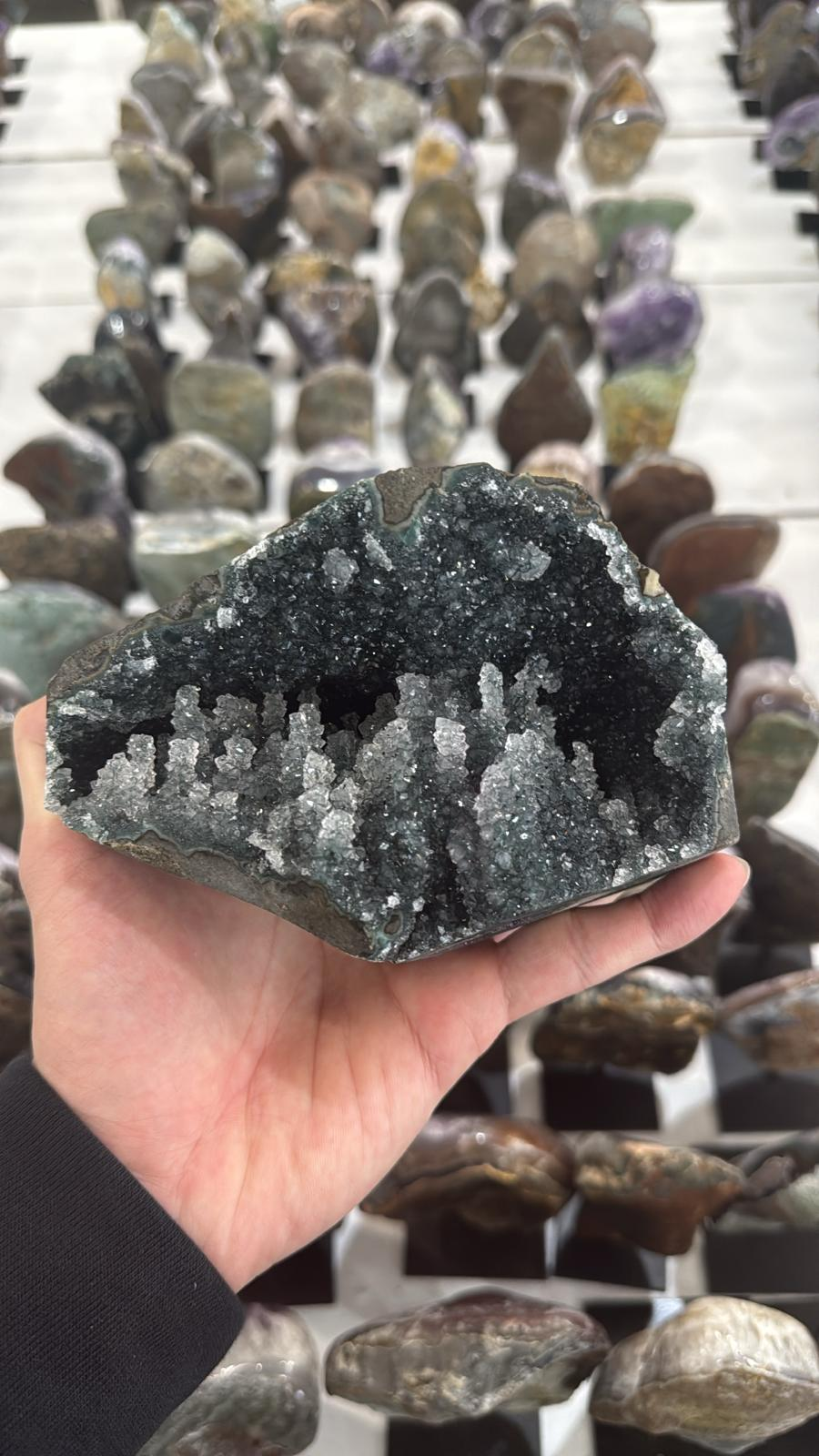 WL255 砂糖綠晶晶鎮 SSS級別 A255 1kg