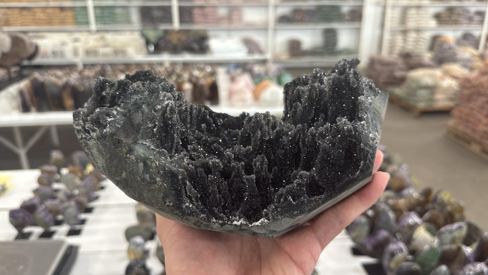 WL260 黑銀河紫水晶鎮 SSS級別 A260 2.29 kg