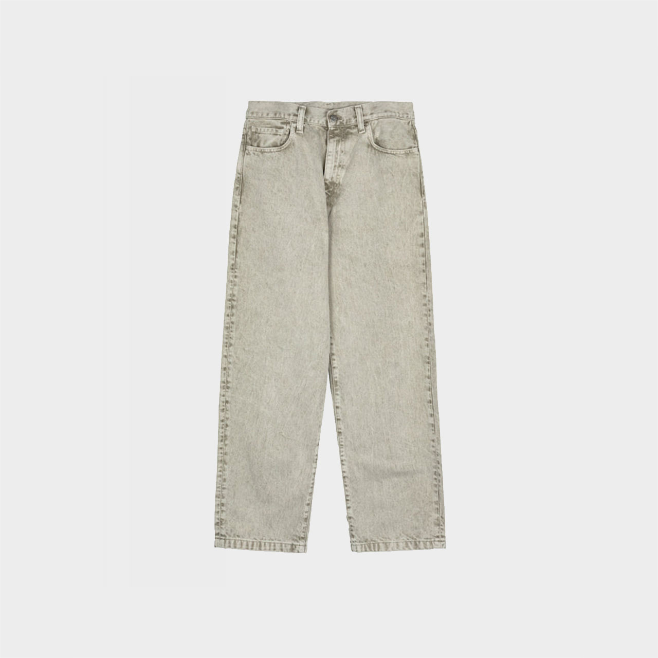 -(B5c02)-CARHARTT WIP LANDON PANT 蘭登褲 直筒褲 石灰色-I033749