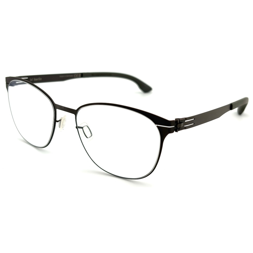 【ic! berlin】Ludmila L Teak-51mm光學眼鏡(IC5033 049)