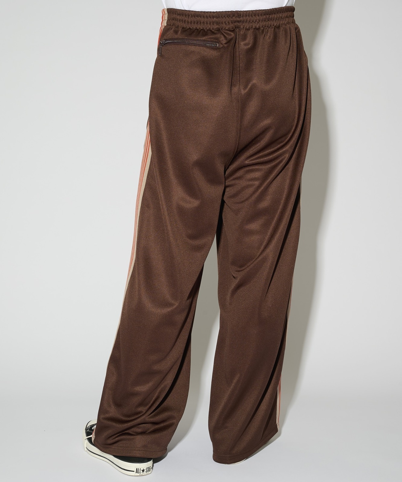 現貨|NEEDLES 別注 H.D. Track Pant - Poly Smooth BROWN