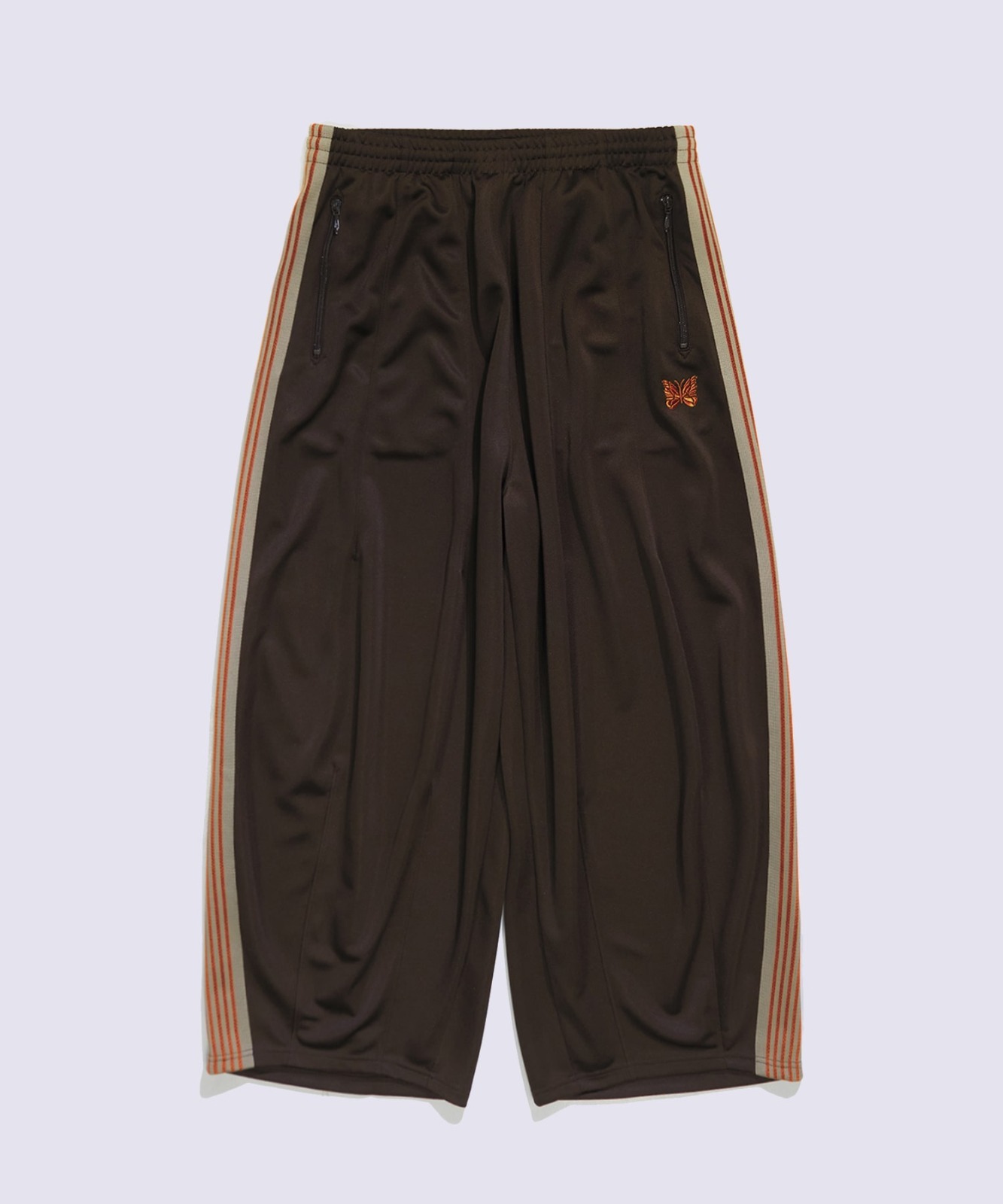 現貨|NEEDLES 別注 H.D. Track Pant - Poly Smooth BROWN