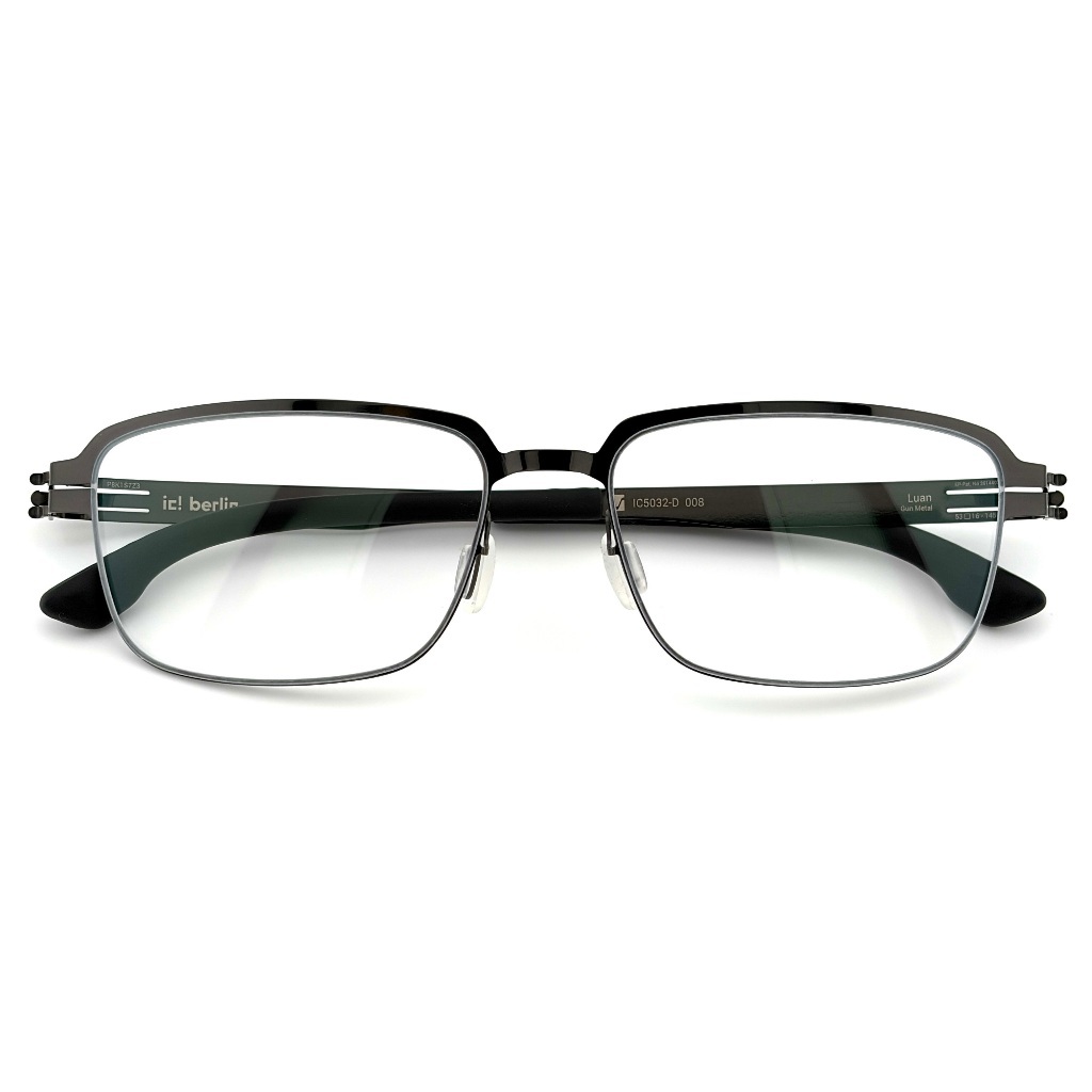 【ic! berlin】Luan Gun 53mm光學眼鏡(IC5032D 008)