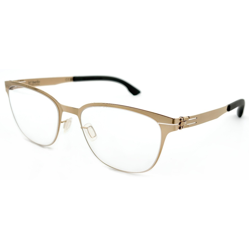 【ic! berlin】Marla Rose Gold-51mm光學眼鏡(IC5138 028)