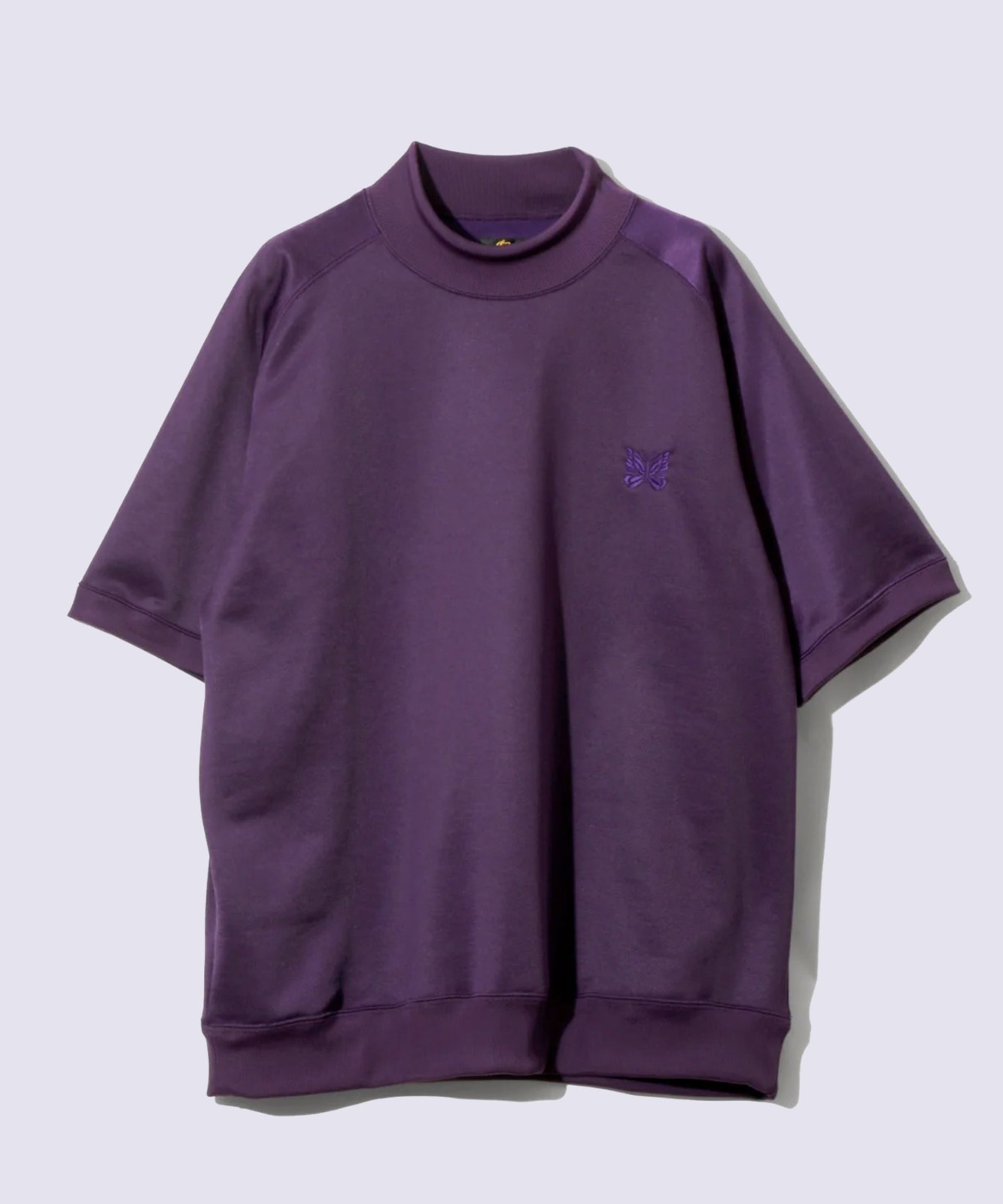 現貨|NEEDLES S/S Mock Neck Shirt - Bright Jersey (3 Colours)